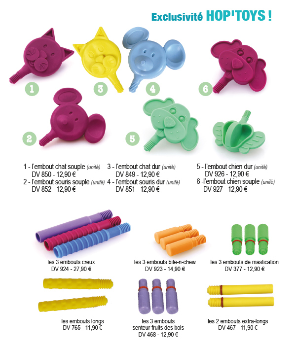 HOP'TOYS - [ C'est les vacances ! Les outils essentiels à glisser dans la  valise ] Les colliers de mastication sont adaptés aux personnes qui ont  besoin de mordiller, pour s'autoréguler, pour