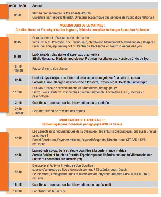 Programme ACTA73