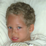 Matteo est un jeune garçon handicapé