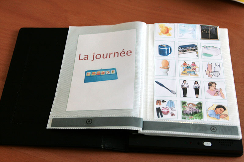 20 idées autour du cahier de communication parlant