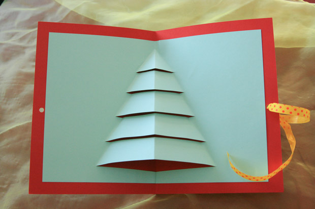 Carte De Noël Pop-up Musicale Avec Lumières - 3D Père Noël Et Sapin - Avec Enveloppes - Pour Famille, Amis