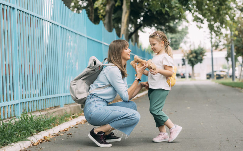 rentrée des classes avec doudou