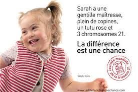 Campagne sensibilisation Trisomie 21 - ladifferenceestunechance.com