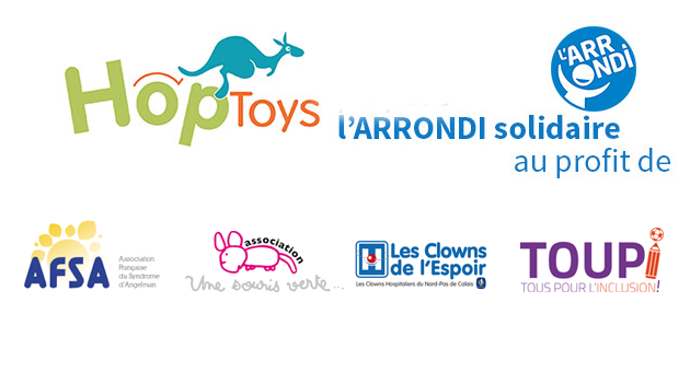 arrondi solidaire hop'toys