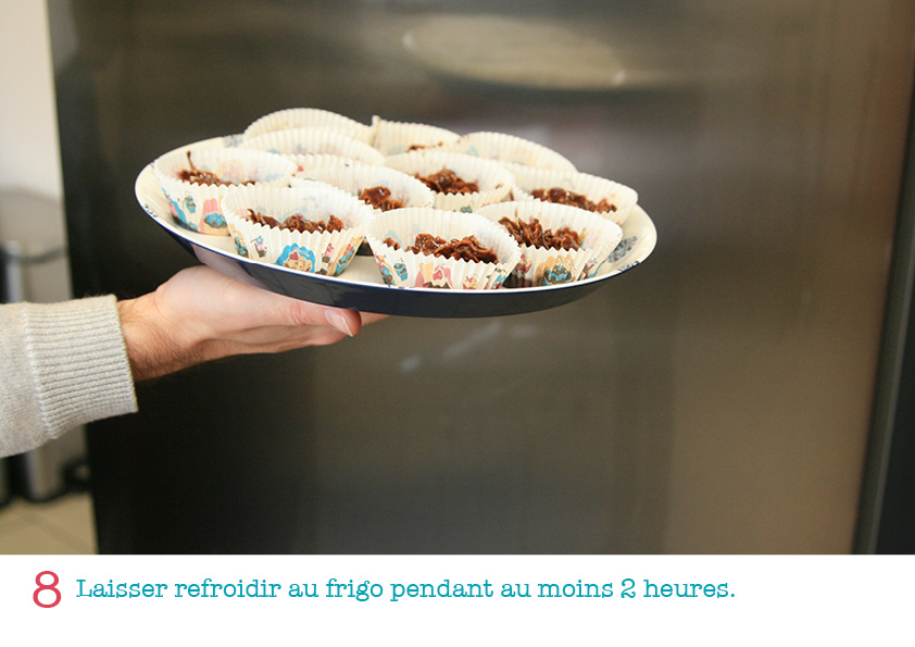 Laisser refroidir au frigo pendant au moins 2 heures