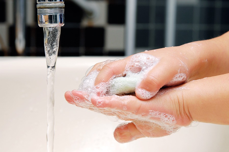 Le lavage des mains