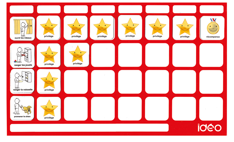 Tableau Récompense Enfant 