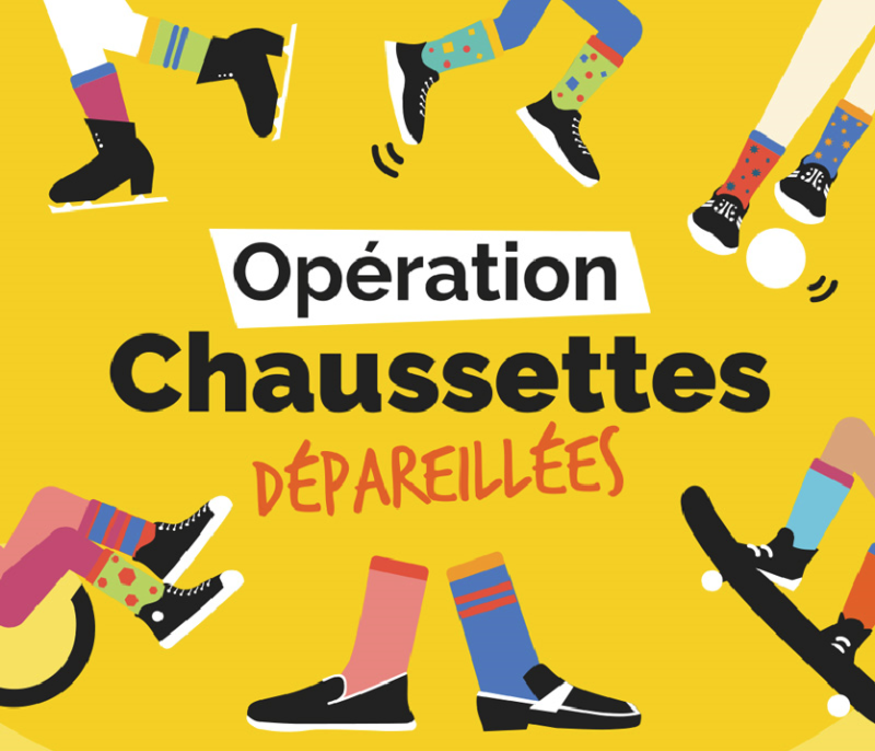 Opération chaussettes dépareillées