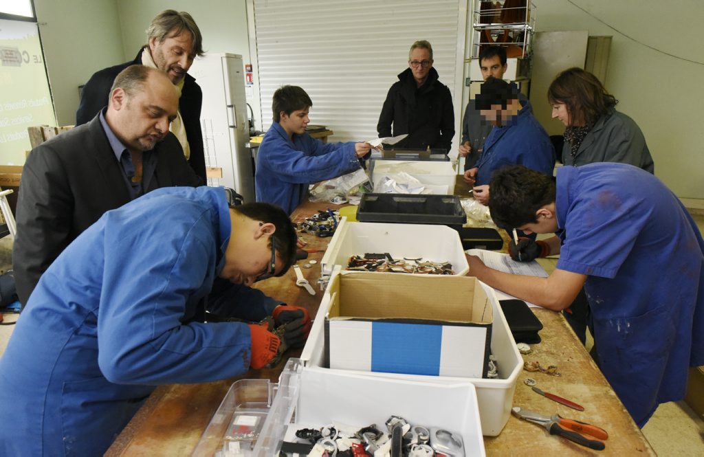 Projet éco solidaire de recyclage de montres