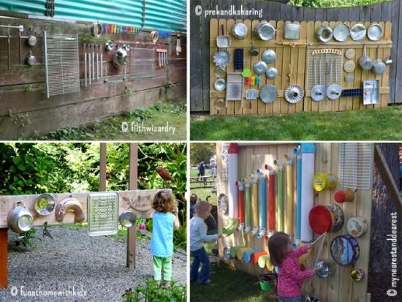 Créer des murs musicaux pour le jardin