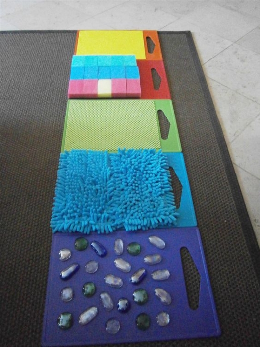 Créer des tapis sensoriels