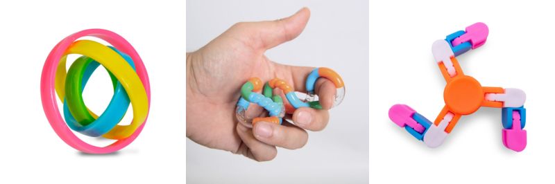 Fidgets pour la modulation sensorielle