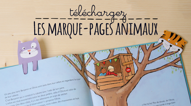 marque-pages à imprimer