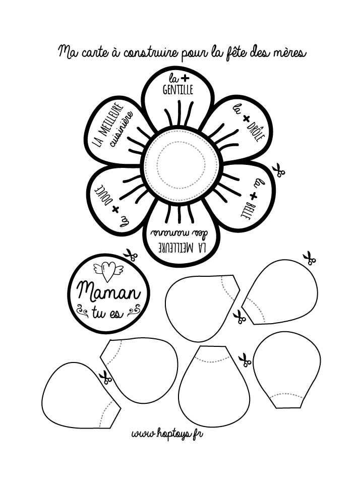 Ma Carte A Construire Pour La Fete Des Meres Blog Hop Toys