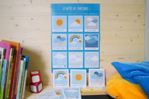 poster et vignettes météo des émotions