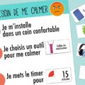 L'affiche "J'ai besoin de me calmer"