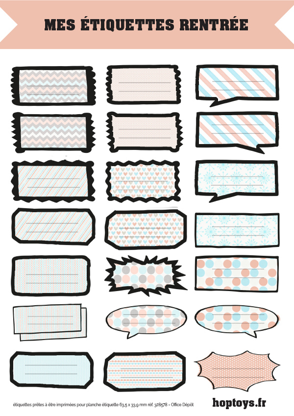 Étiquettes de production : imprimer facilement avec Horeko