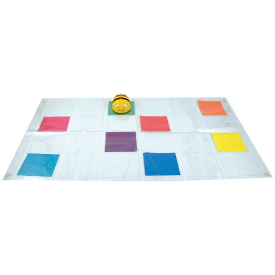 Utilisez le tapis perssonnalisable Bee-Bot/Blue Bot