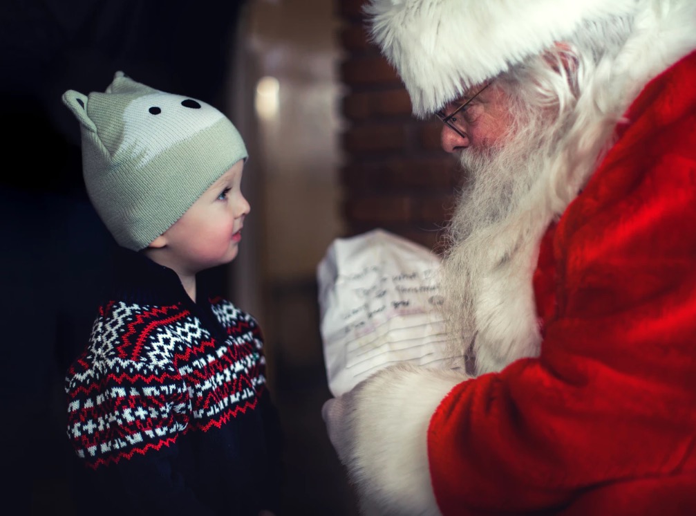 Laisser croire son enfant au Père Noël