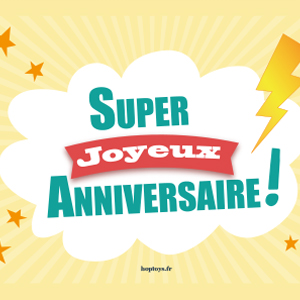 pack anniversaire spécial Supers Héros