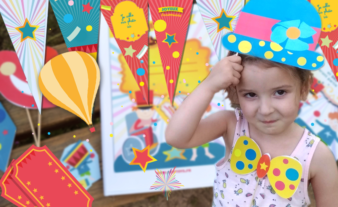 La fabuleuse déco du cirque - Blog Hop'Toys