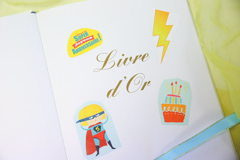 décoration pour personnaliser son livre d'or