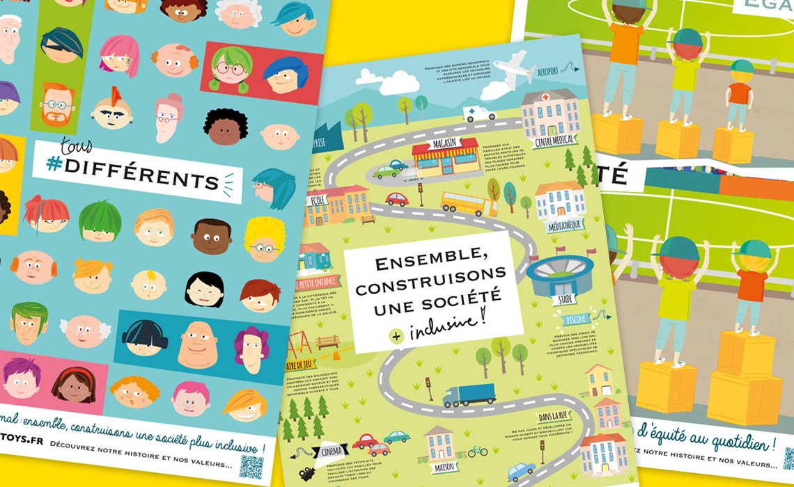 posters "société inclusive"