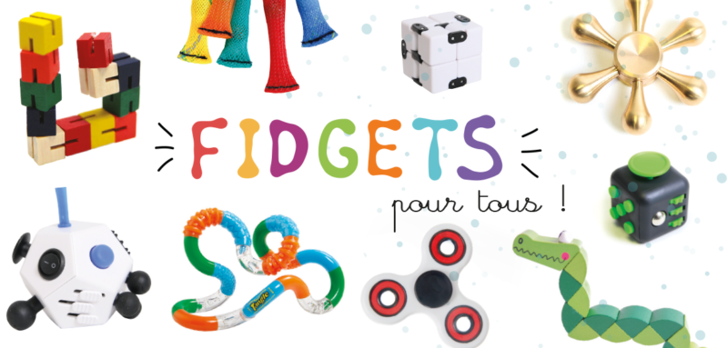 Des fidgets pour tous à glisser dans la valise !