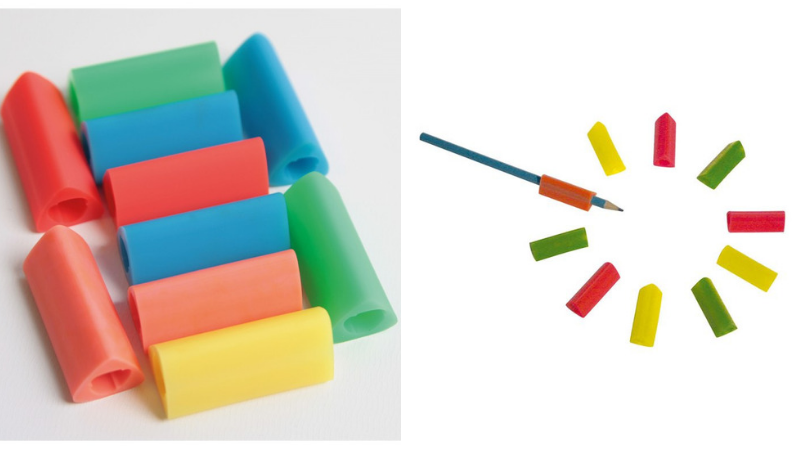 Prise du crayon: Comment choisir un guide-doigts, embout, adaptateur de  crayon? 