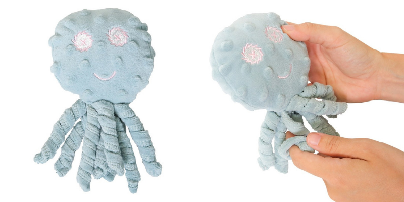 peluche sensorial pulpo