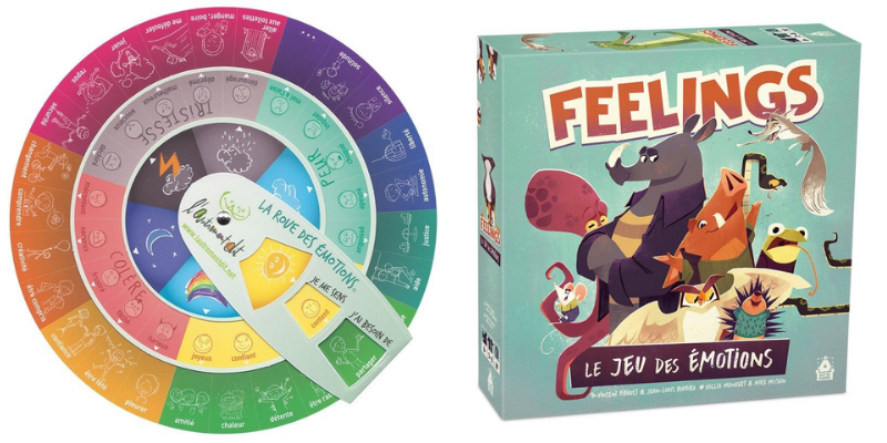 La roue des émotions et le jeu Feelings