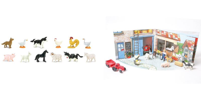 Figurine animaux 2 ans