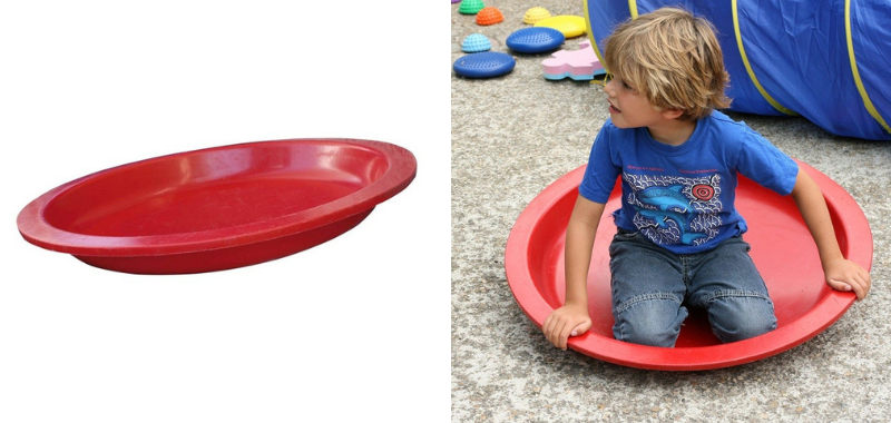 Toupie Plate pour les activités motrices de l'enfant