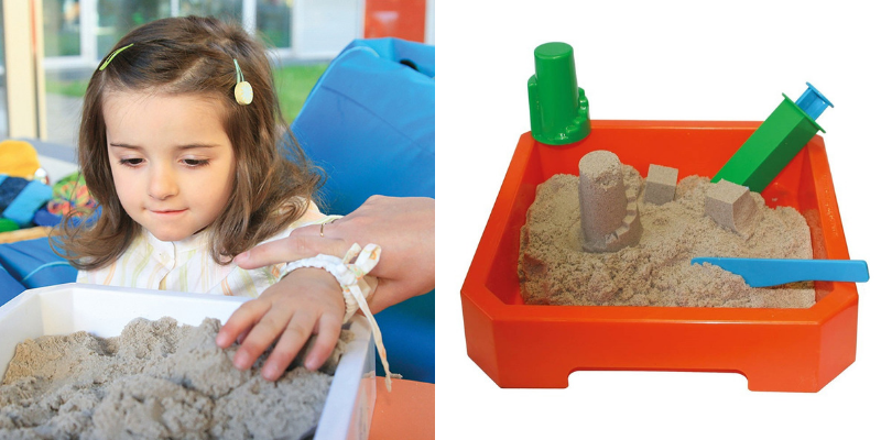 Sable, activités pour enfants.