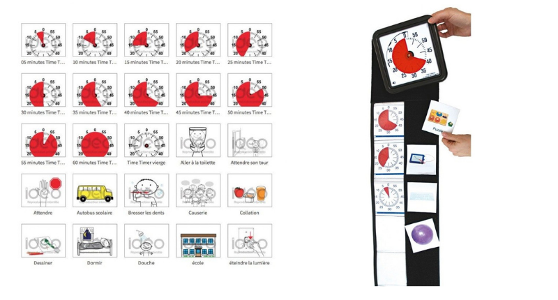 Planning Time Timer pour se repérer dans le temps