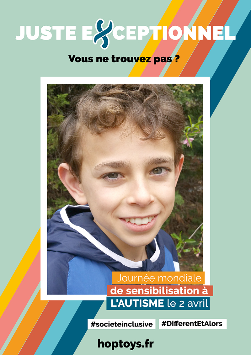 affiche sensibilisation autisme