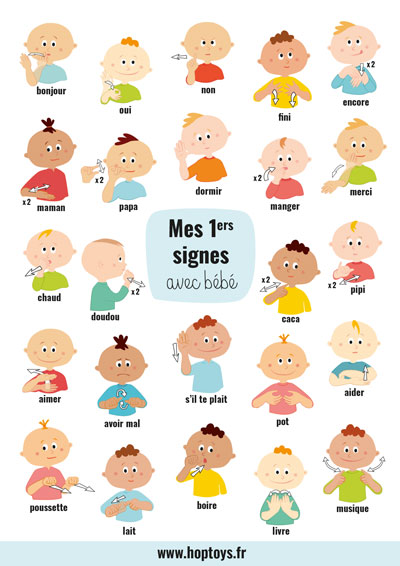 Mes Premiers Signes Avec Bébé Blog Hoptoys