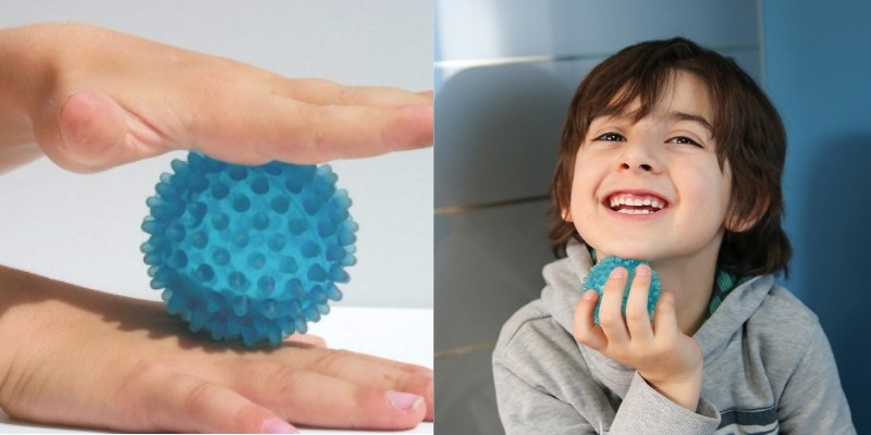 Comment masser son enfant avec les balles et ballons ? - Blog Hop'Toys