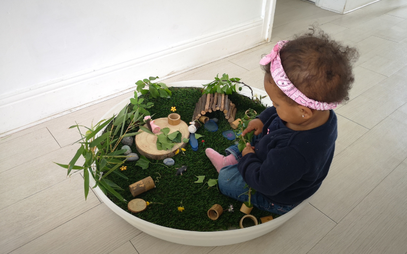 Explorer le mini-monde jardin