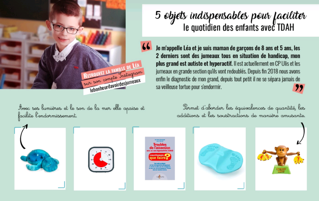 5 indispensables pour faciliter le quotidien des enfants avec TDAH