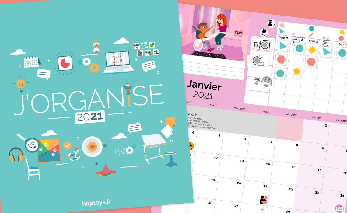 Téléchargez les pictogrammes pour votre organiseur 2021 - Blog Hop'Toys