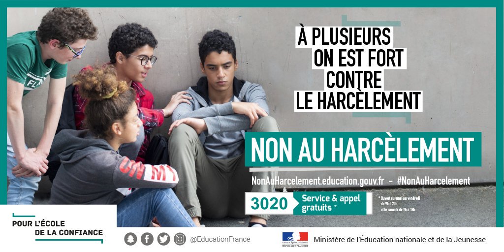 Non au harcèlement 2019-2020