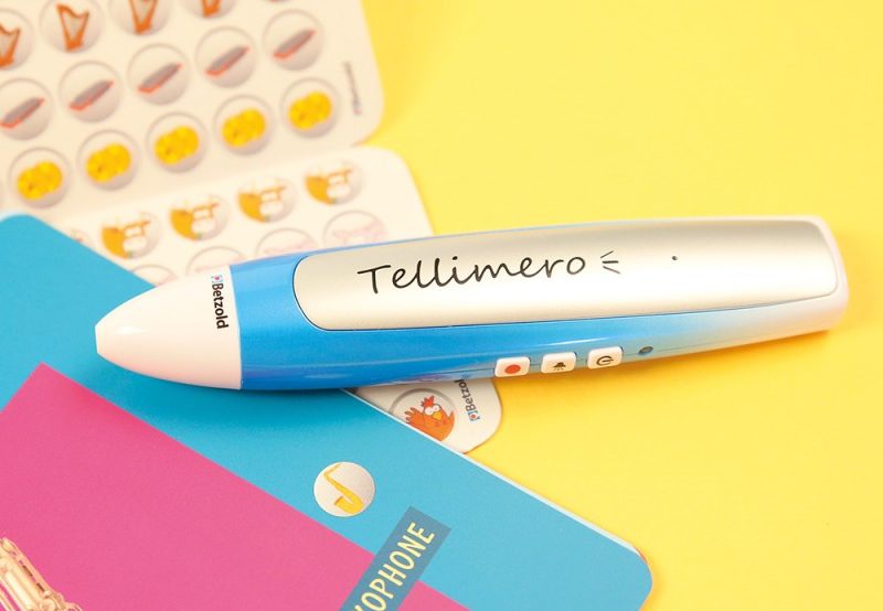 Le Tellimero, un astucieux stylo enregistreur et lecteur.