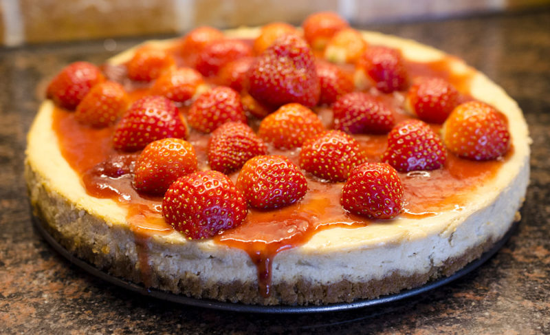 Cheesecake aux fraises