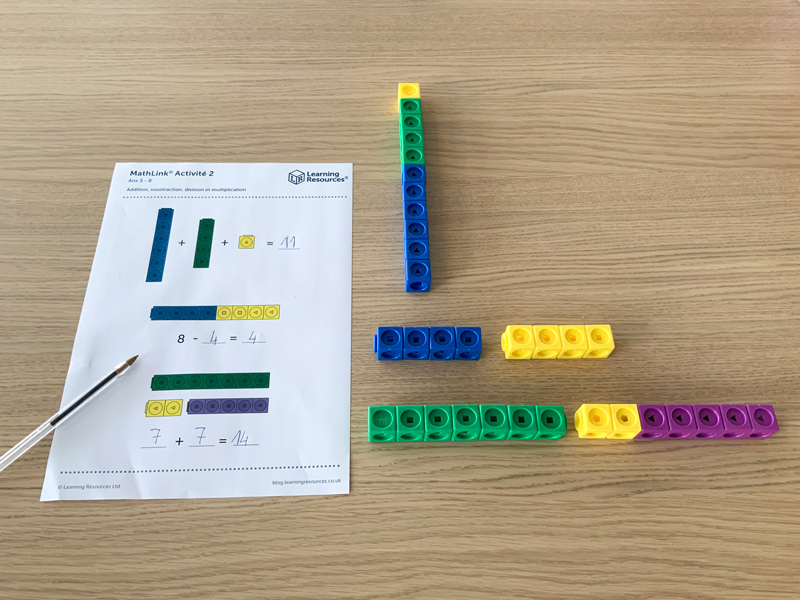 activité Mathlink