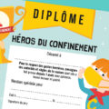 diplôme héros du confinement