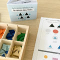 Jeu grammaire Montessori