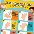 Support pour se laver les mains en images