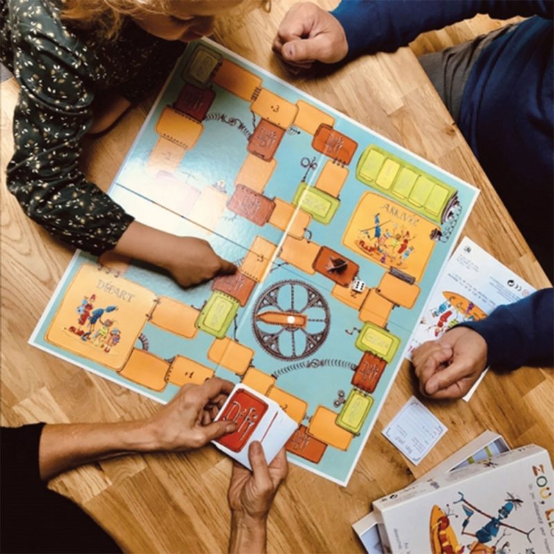 Jeu De Société Familial, Jeu De Société Interactif En Papier Pour Enfants  Pour La Maison 