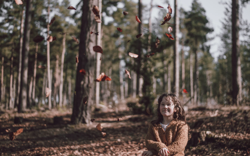 Une balade sensorielle en forêt